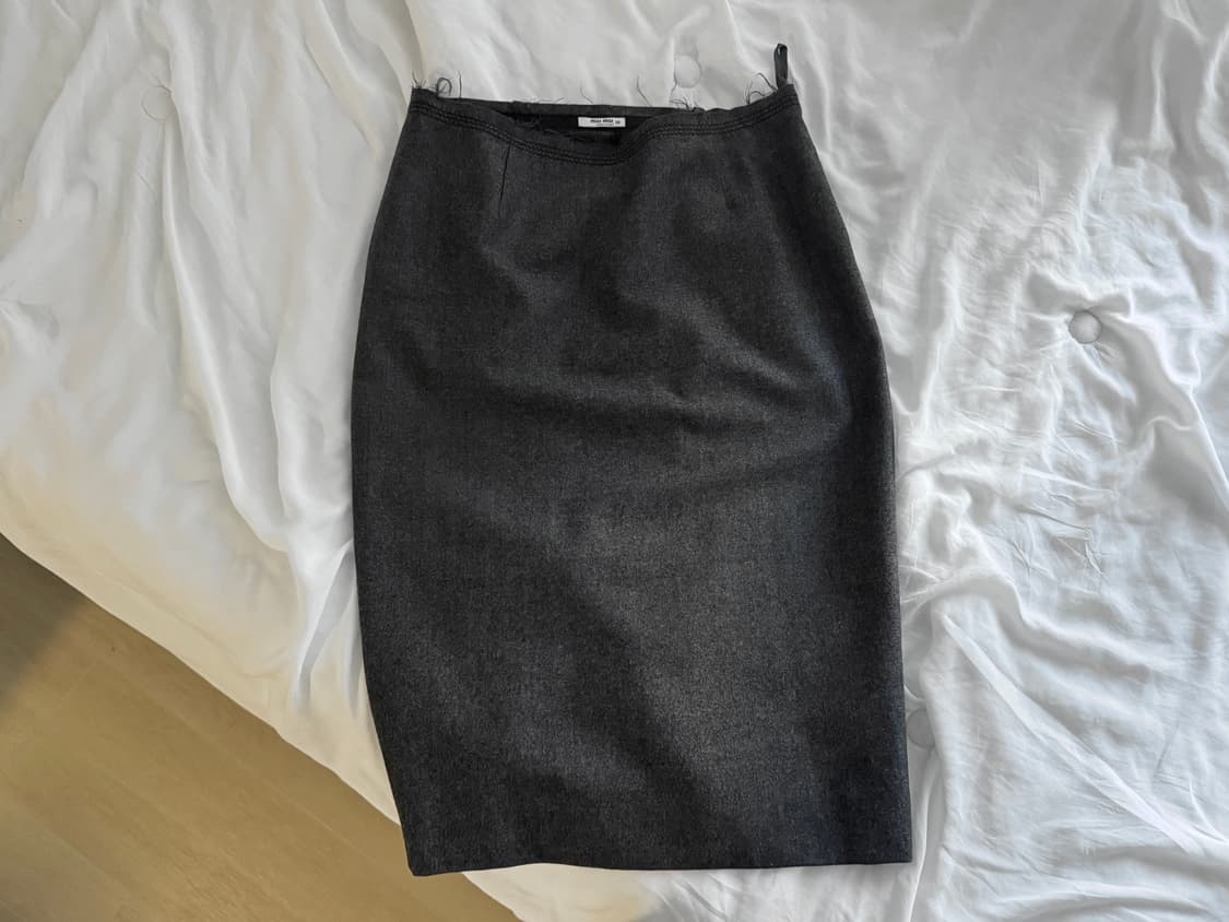 Miu Miu 미디스커트 상품이미지2
