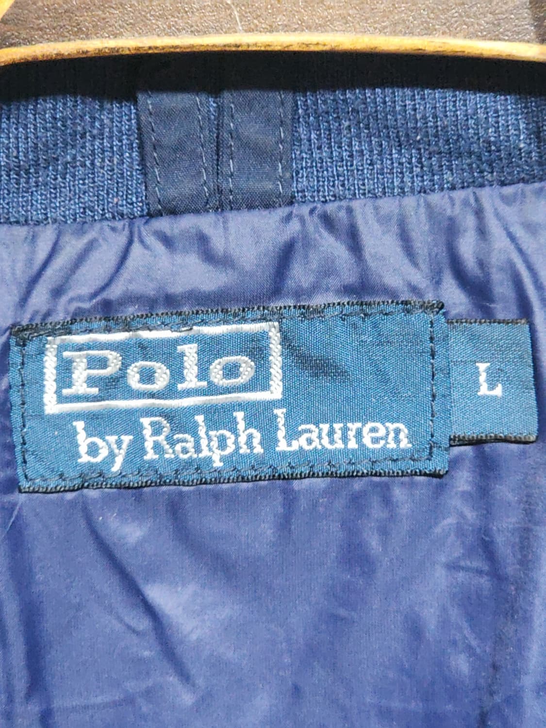 (L) 랄프로렌 폴로 점퍼 네이비 로고 자켓 캐주얼 하이넥  상품이미지3