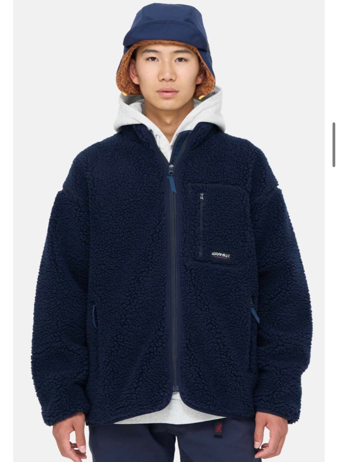 그라미치 셰르파 플리스 자켓 네이비 L 상품이미지6