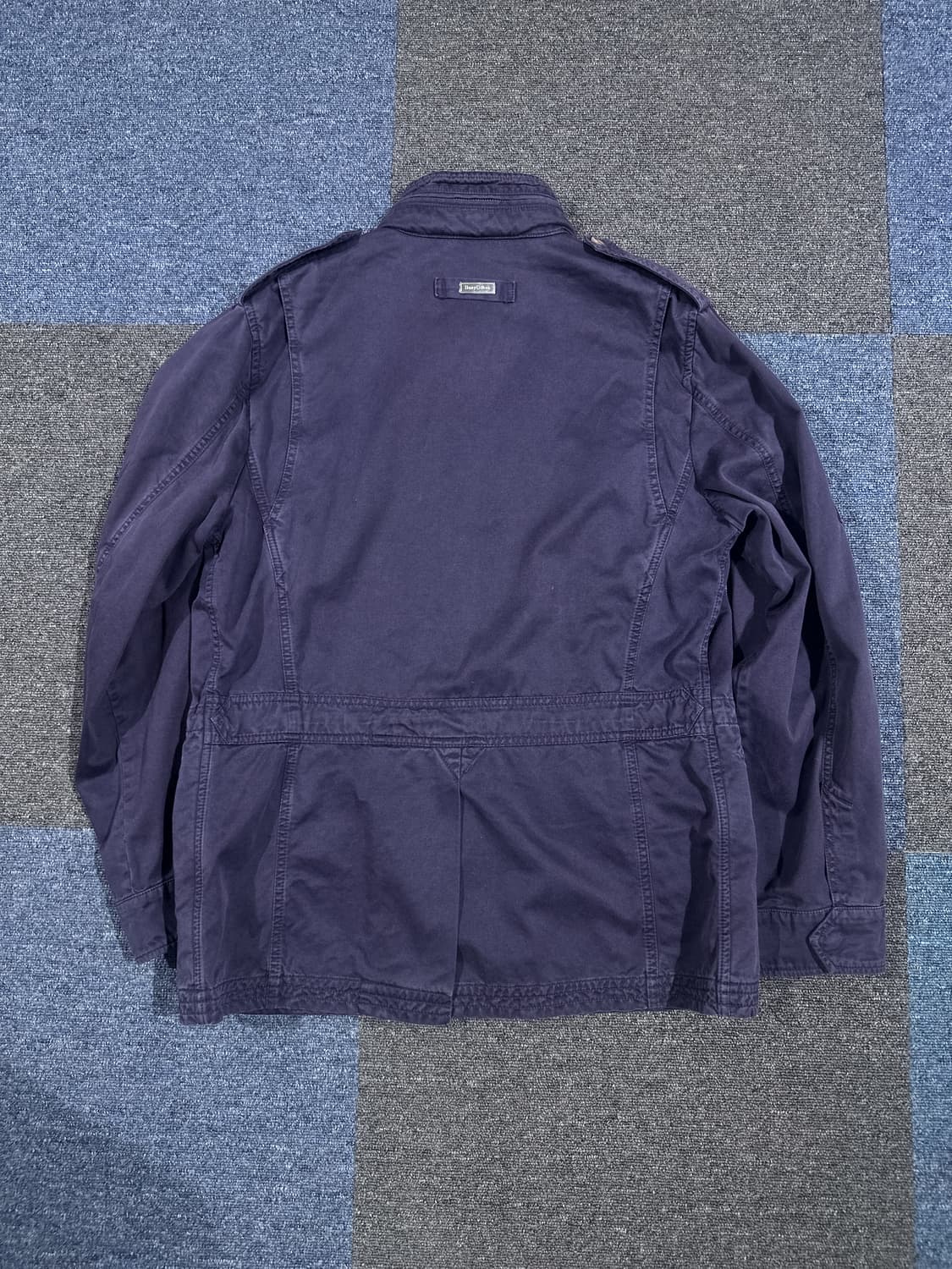 헨리코튼 90‘s Italy 네이비 야상 자켓 상품이미지2