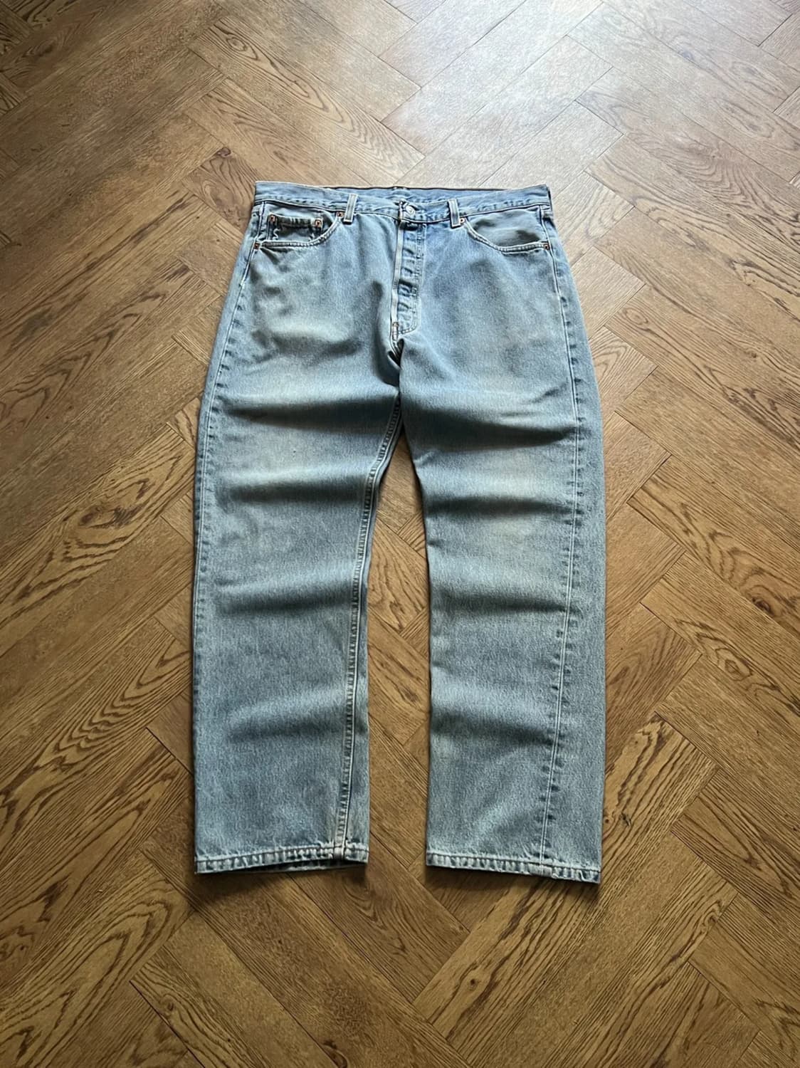 [38]90's 리바이스 501 Made in USA 데님 팬츠 S36 상품이미지1