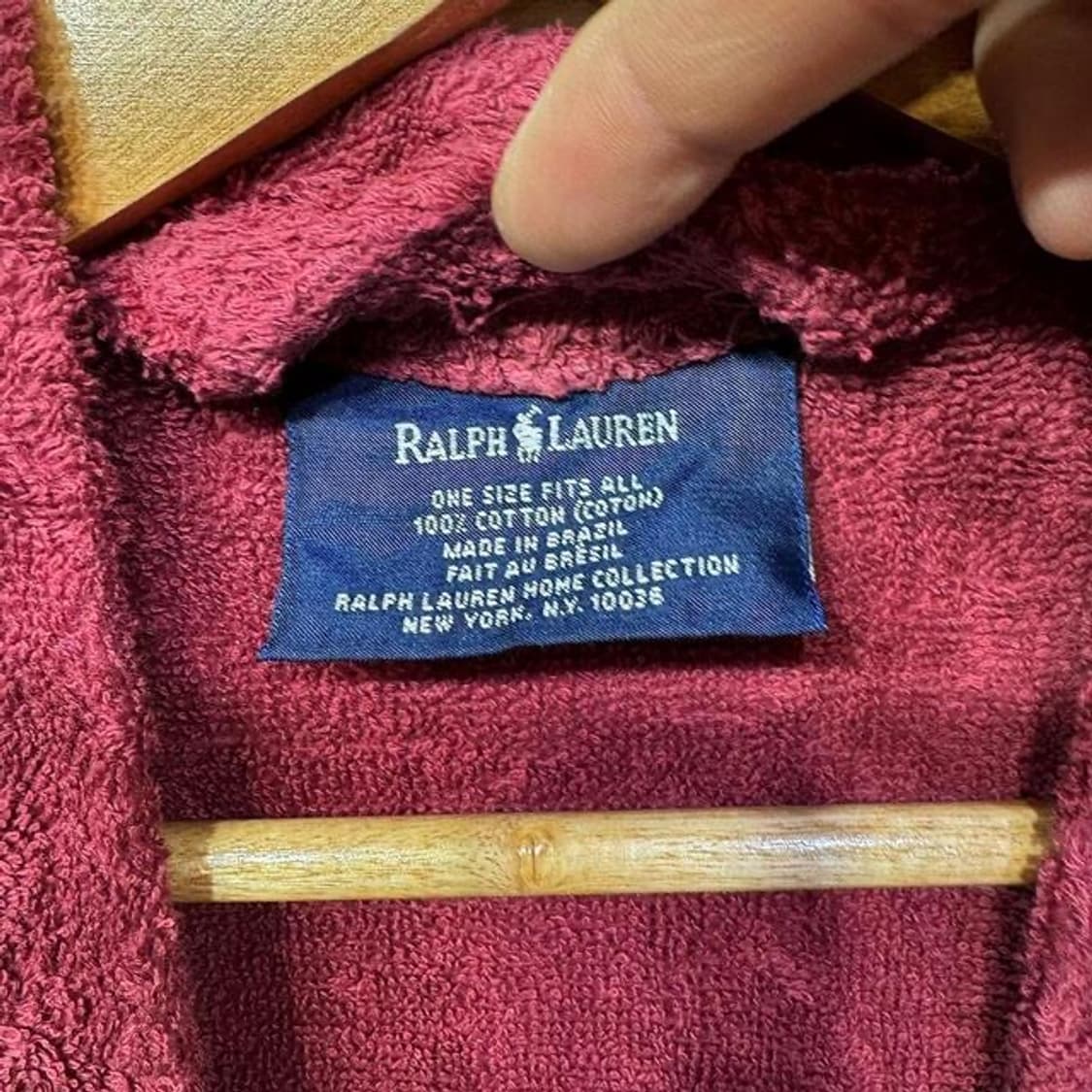 랄프로렌 폴로 슬립 가운 코트 (L)   상품이미지5