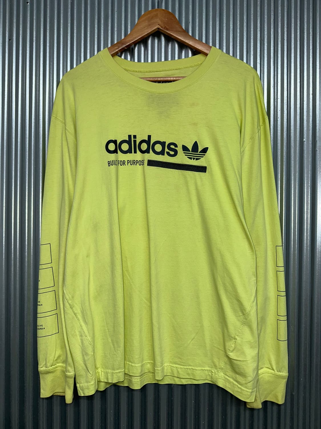 (3XL)  아디다스 카발 그래픽 롱슬리브 티셔츠 상품이미지1