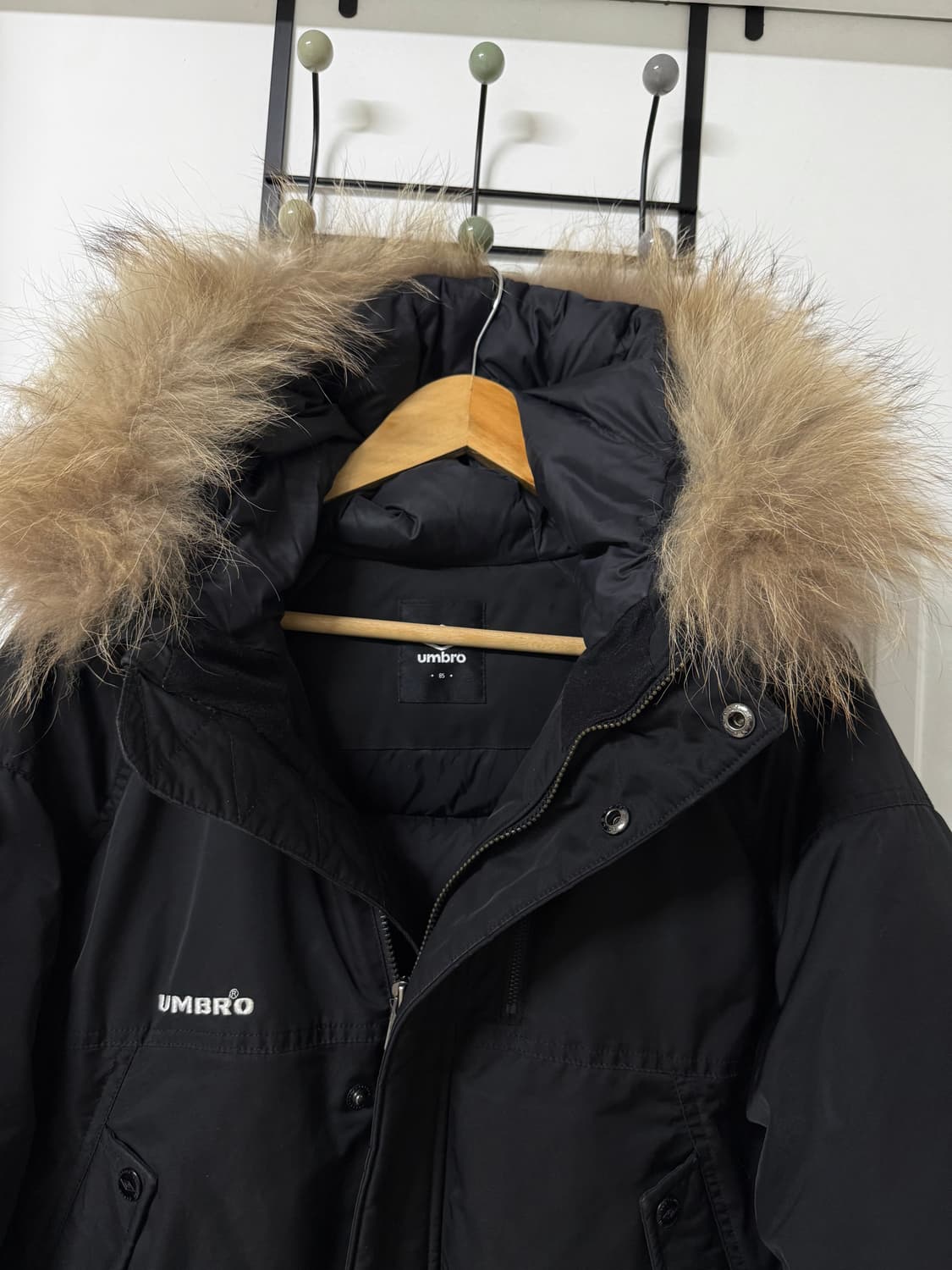 85 사이즈 엄브로 숏다운 패딩 상품이미지4