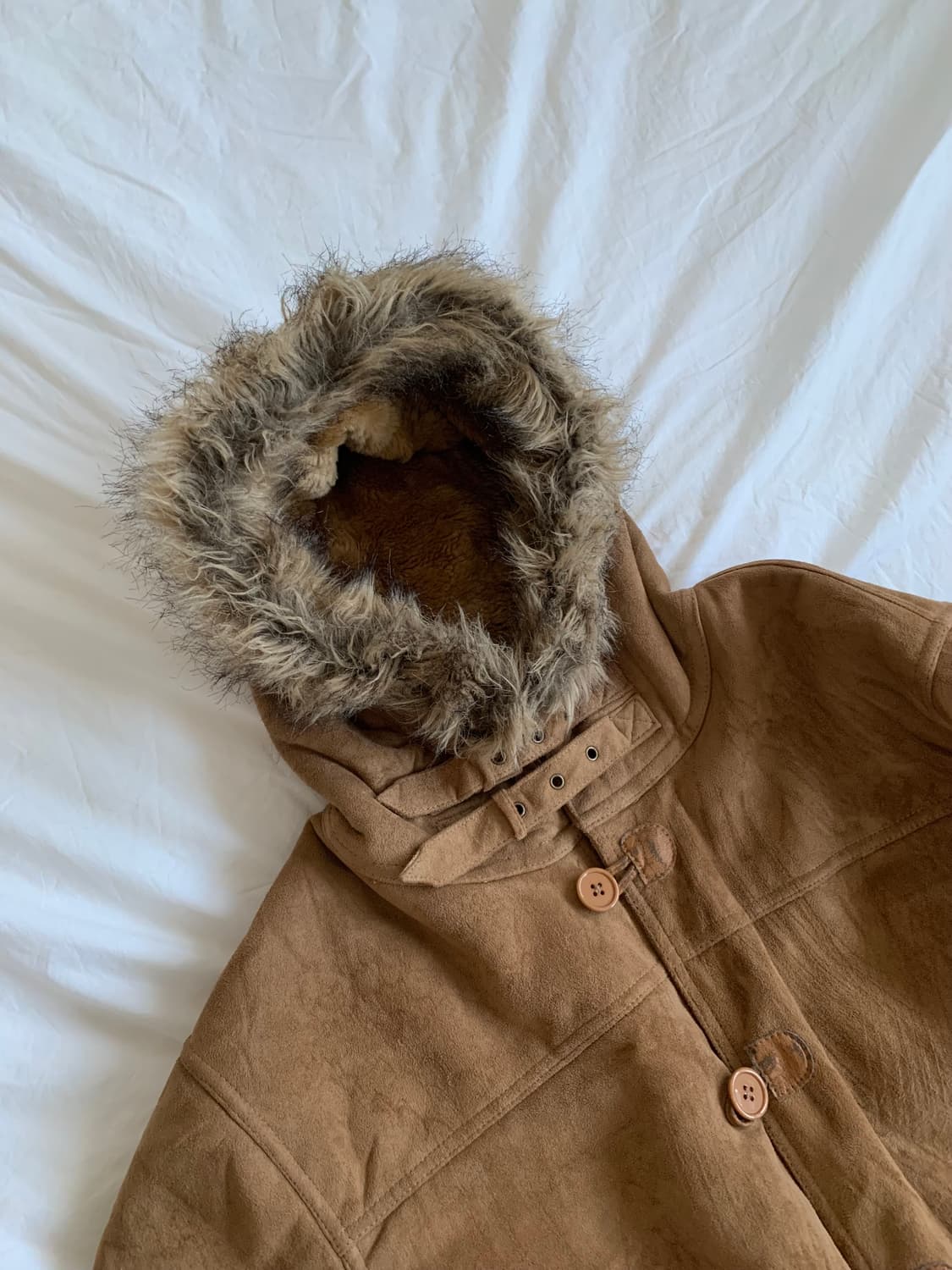 카멜 스웨이드 야상 상품이미지4