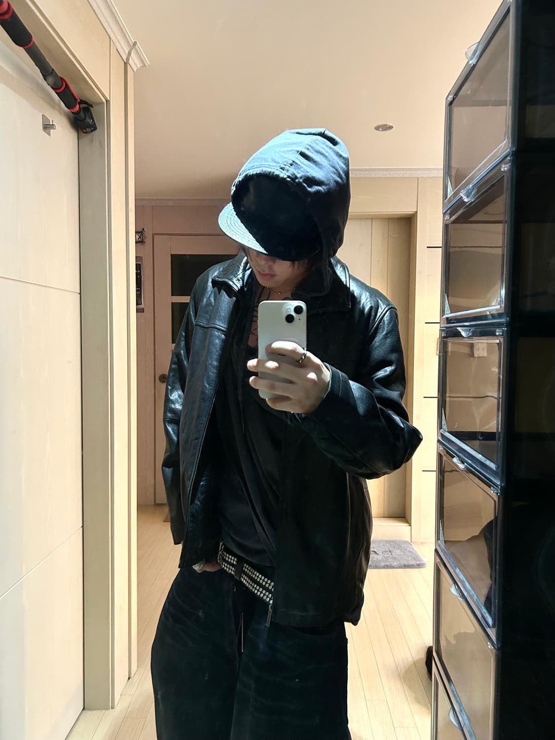 Sheep Skin Leather Jacket 상품이미지4