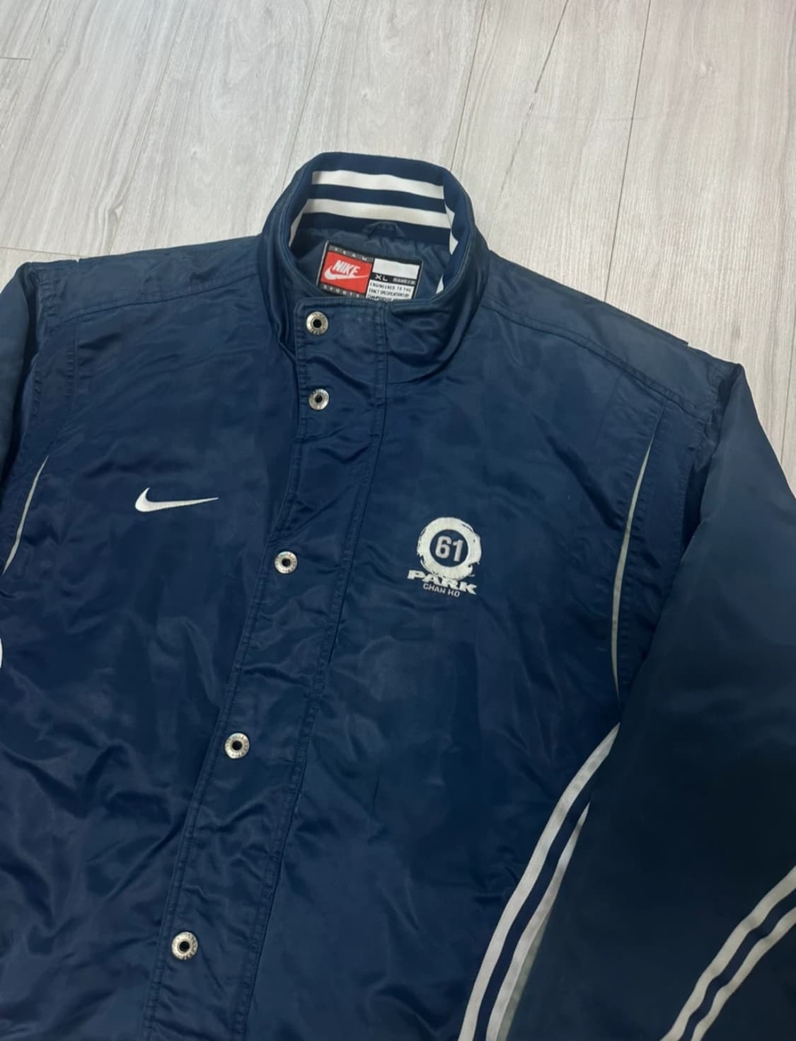 90's 나이키 박찬호 올드스쿨 바시티 자켓 XL 상품이미지2