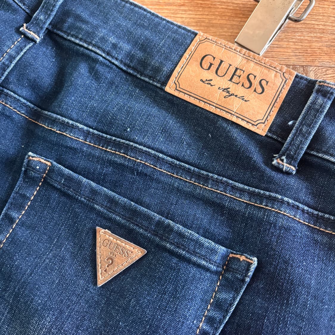 게스 청바지 스판 데님 여성 34 36 빅사이즈  상품이미지8