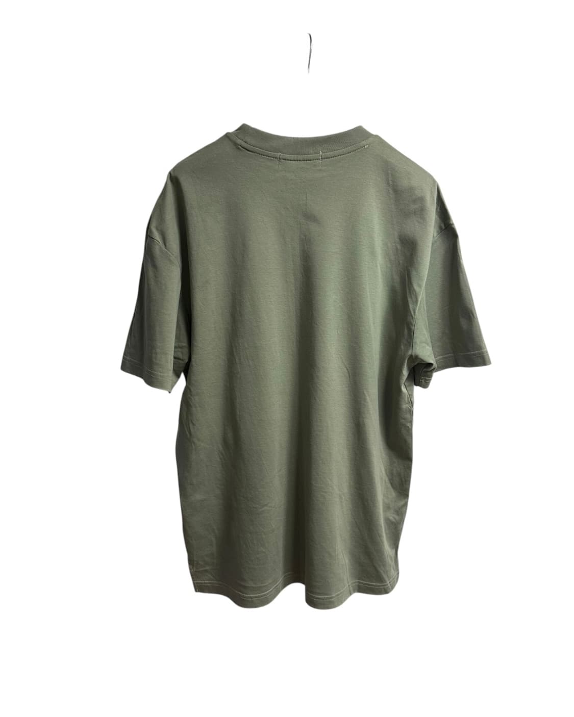 엘무드(LMOOD) 라이트올리브 코튼 무지 반팔티셔츠 44size 상품이미지4
