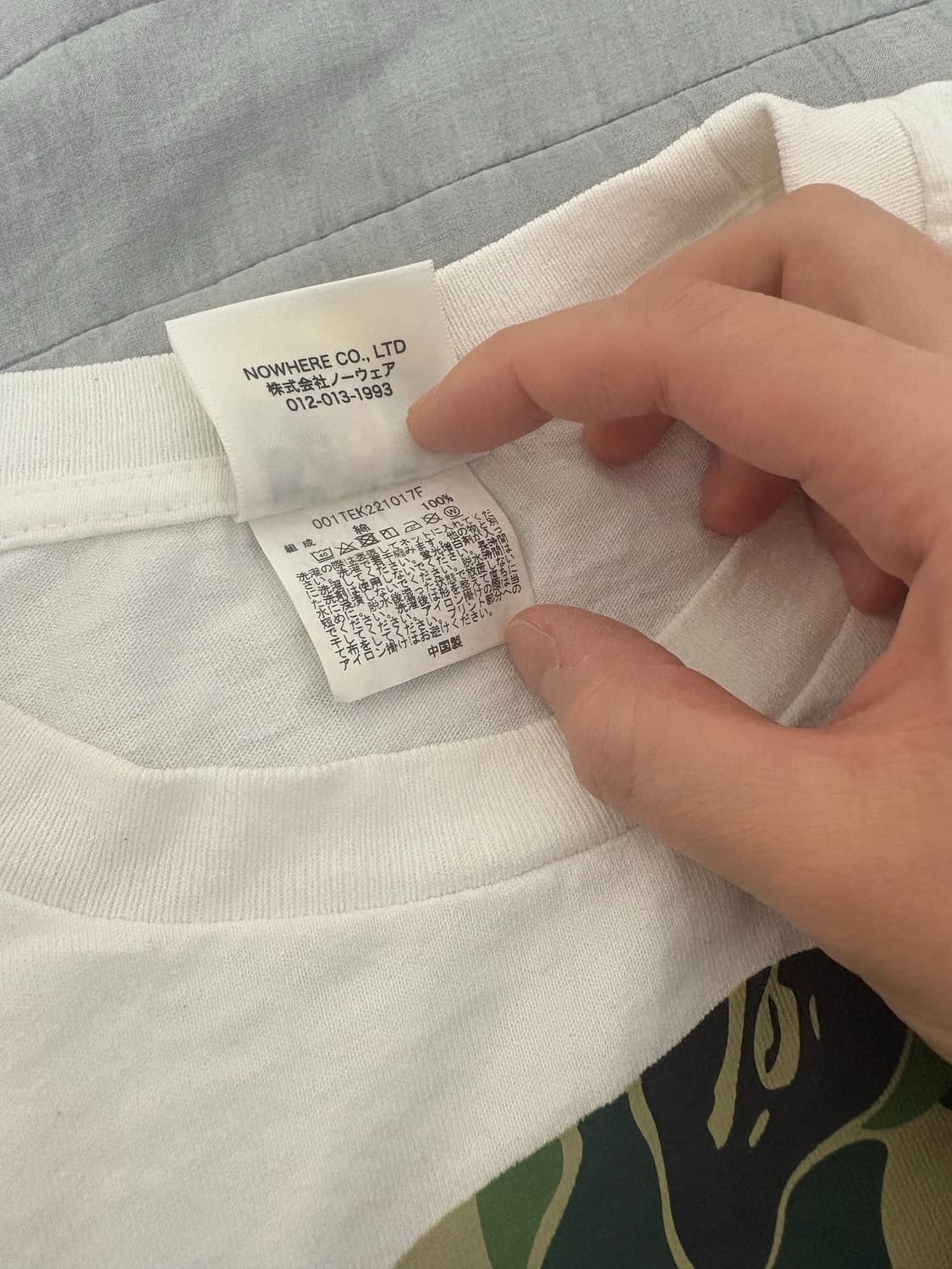 베이프 재팬 빅 에이프 헤드 시티 티셔츠 화이트 M 상품이미지7