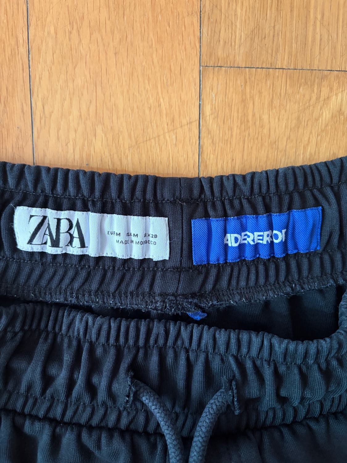 자라 아더에러 조거 팬츠 블랙 m 상품이미지4