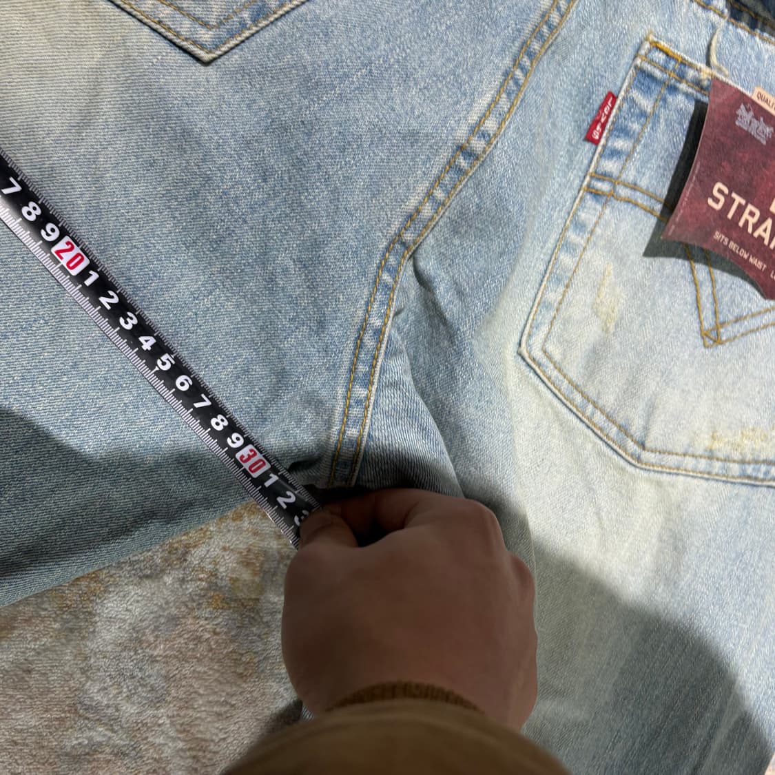 리바이스 569 루즈핏 데님팬츠(새상품) 상품이미지5