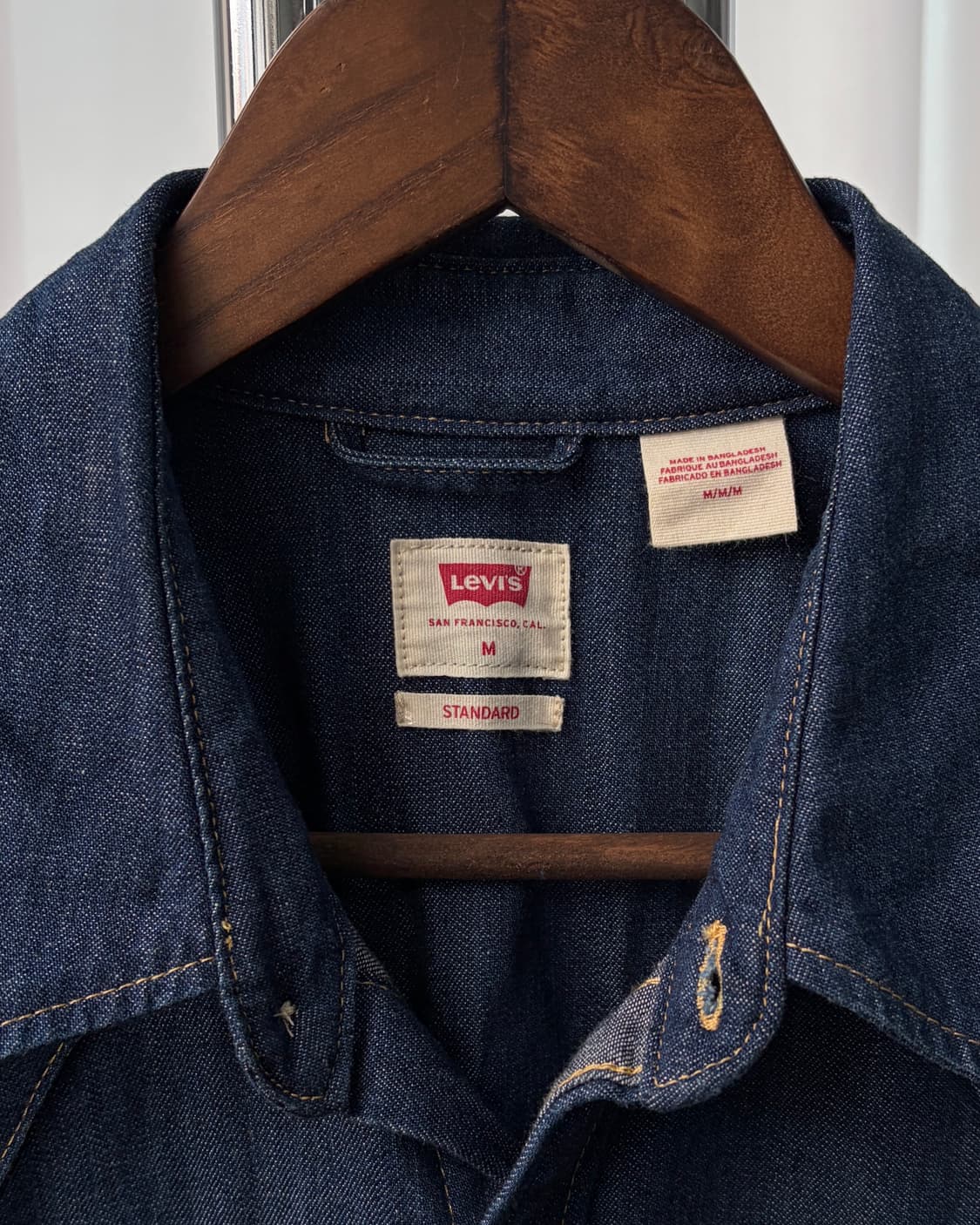 [M]리바이스 클래식 웨스턴 데님 셔츠 상품이미지8