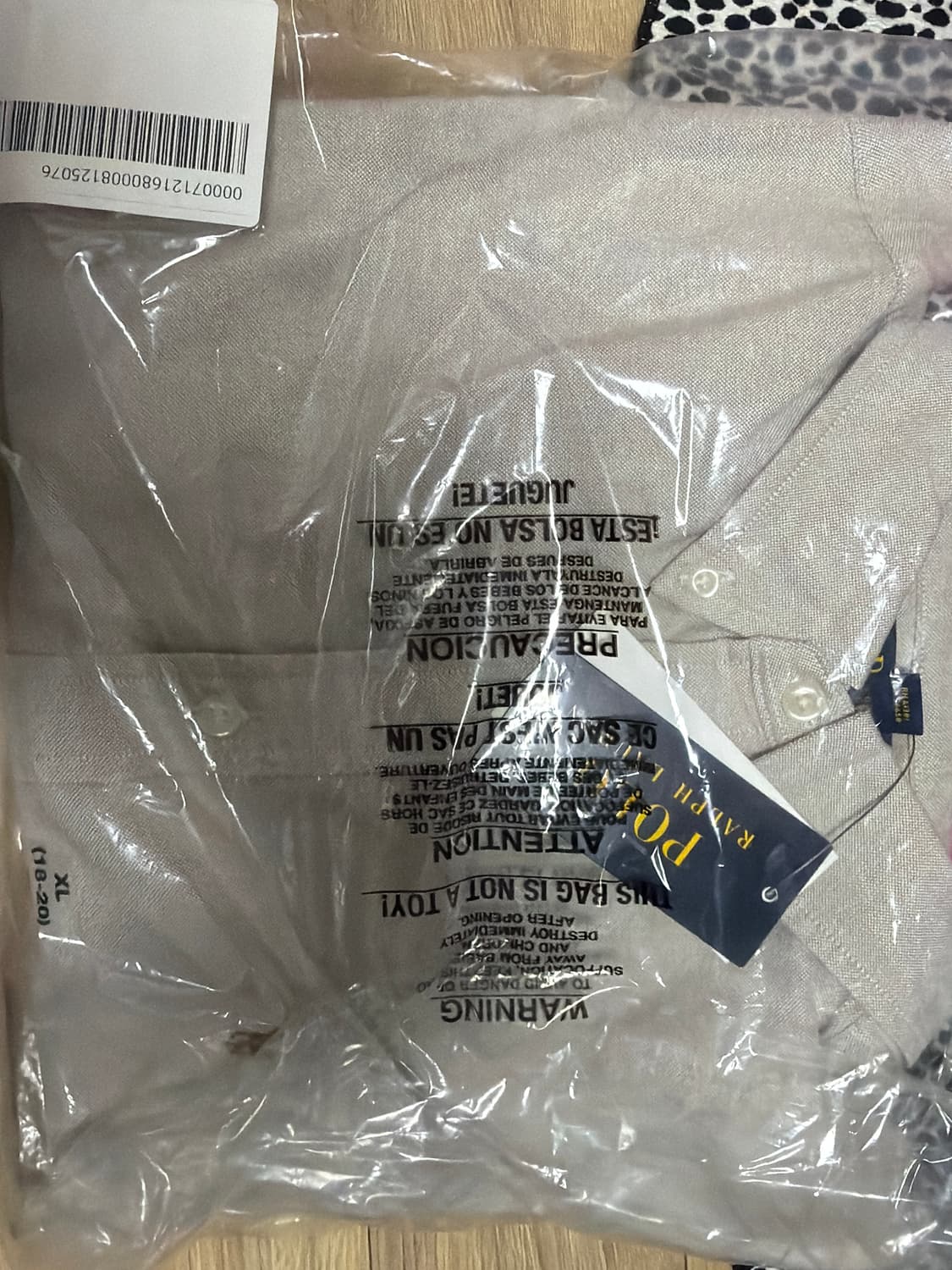 백화점 정가169,000 폴로 랄프로렌 옥스포드 셔츠 보이즈 XL 새상품 상품이미지2