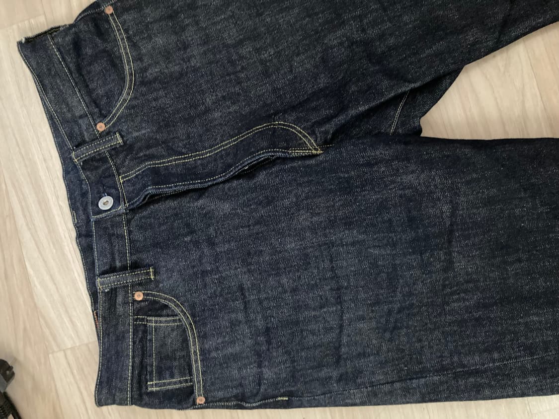 아웃스탠딩 셀비지 데님 W.W. II SELVEDGE STRAIGHT P 상품이미지2