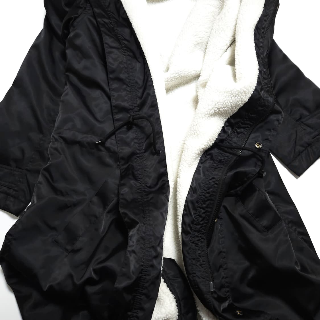 나이키 NSW 합성필 파카 플리스 돕바 패딩 블랙 상품이미지5