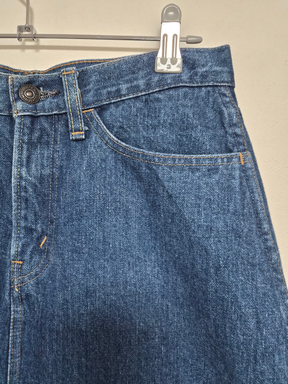 오어슬로우Orsolw 미디 데님 스커트 xs사이즈 P-42 상품이미지3