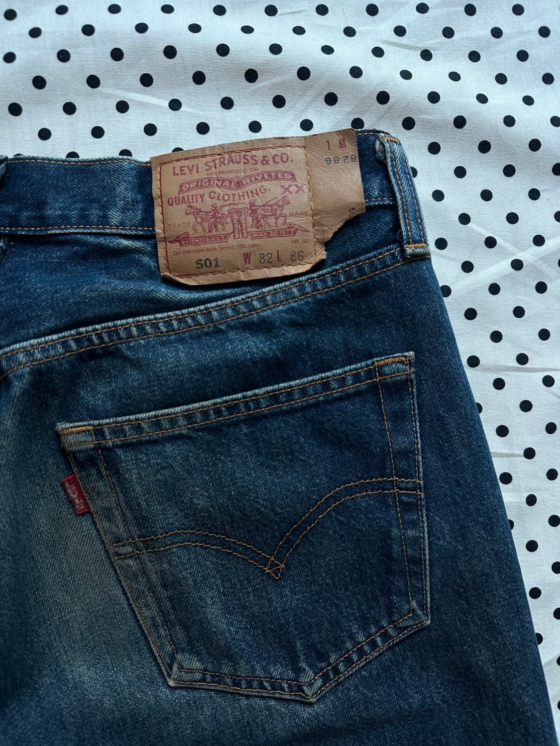 리바이스 00‘s 501 데님팬츠  상품이미지6