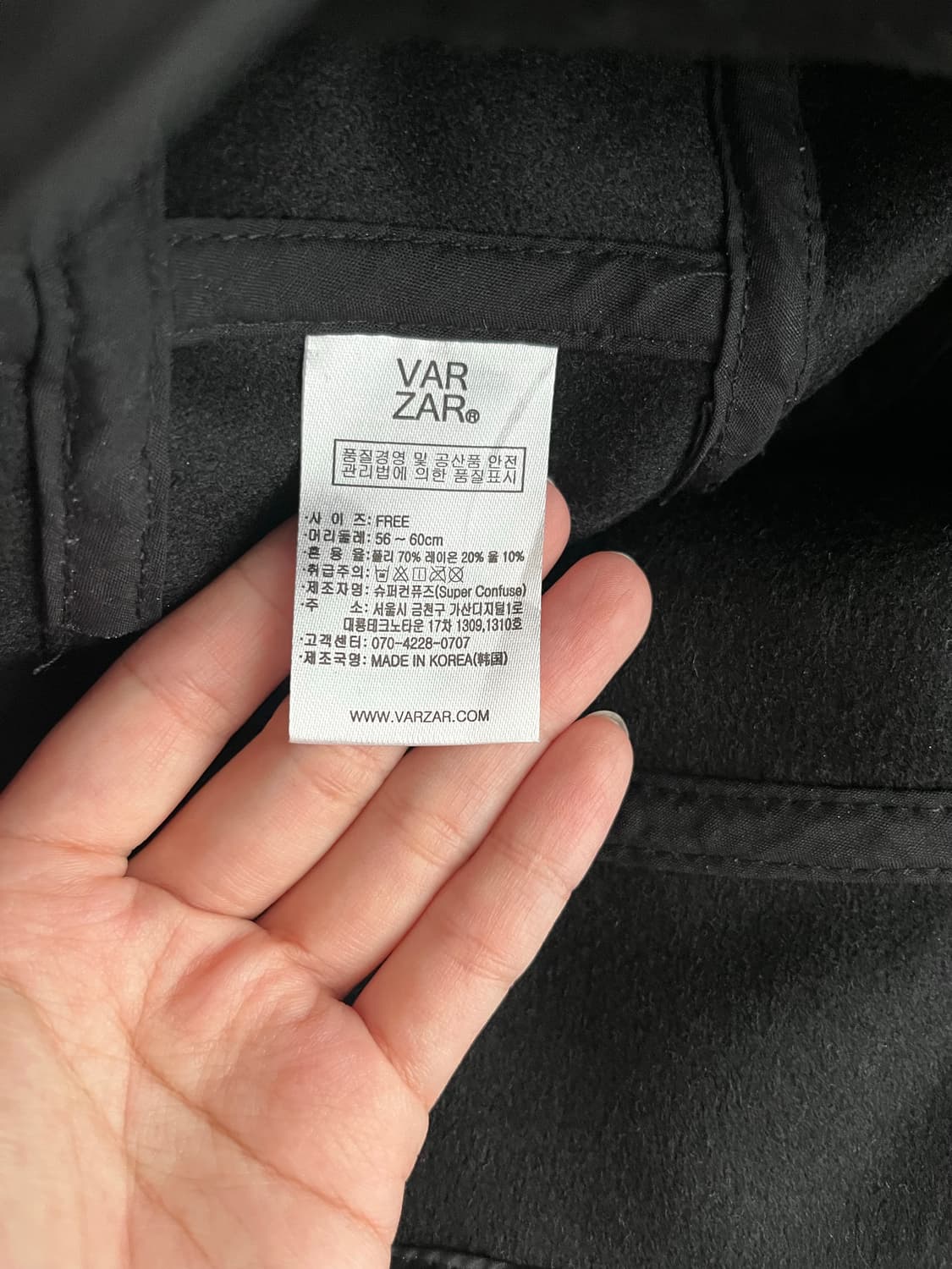 F) 바잘 버킷햇 블랙 상품이미지4