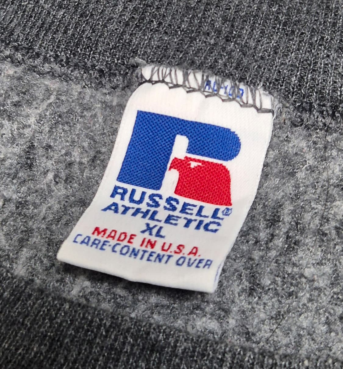 [XL] 90s US Made 러셀 다크그레이 스웻 -3 상품이미지3