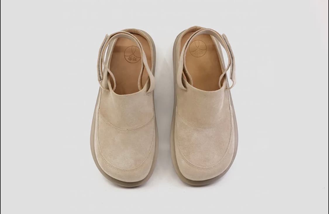 야세 카우하이드 벨로S 베이지 상품이미지3