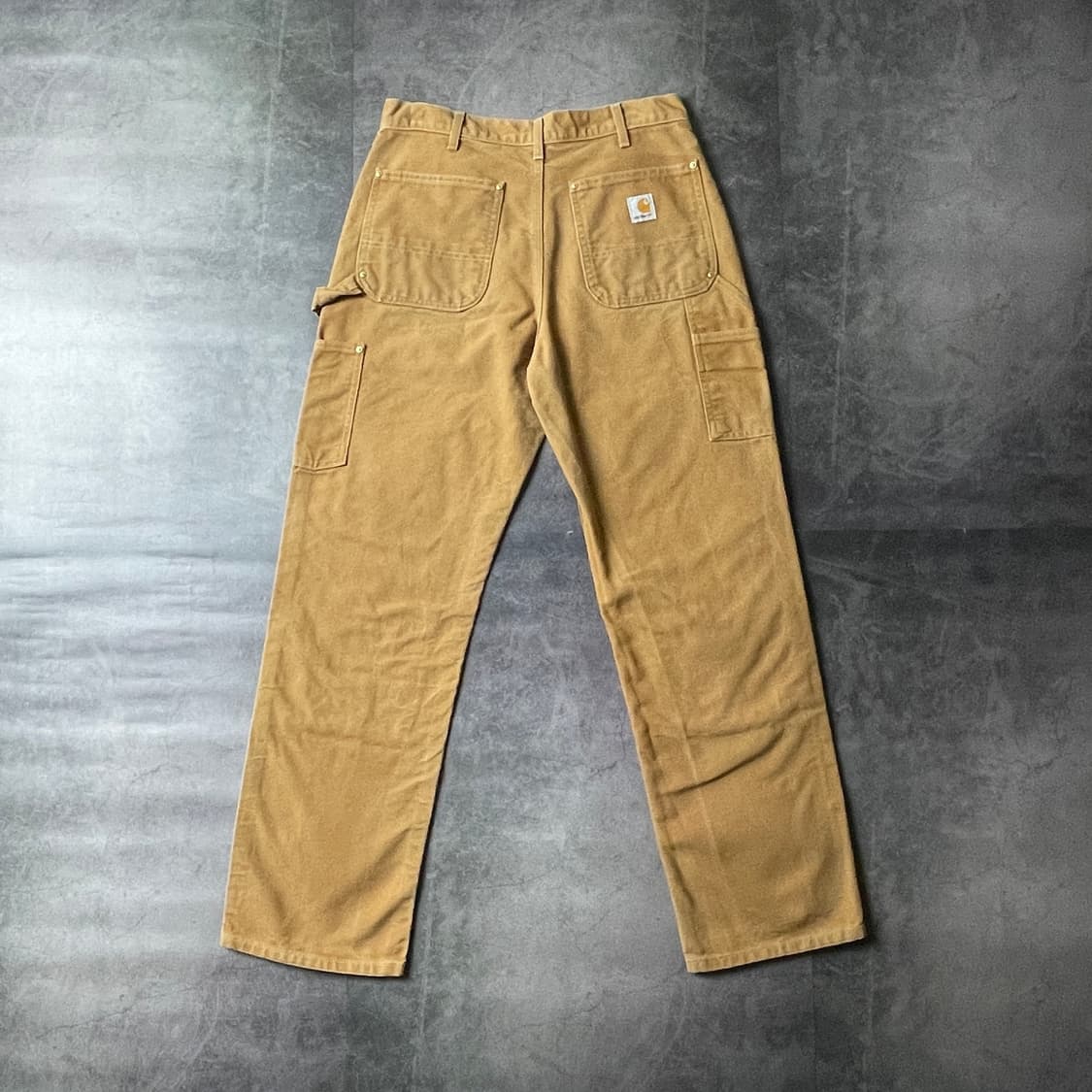 CARHARTT 칼하트 빈티지 카멜 더블니 워크팬츠 상품이미지6