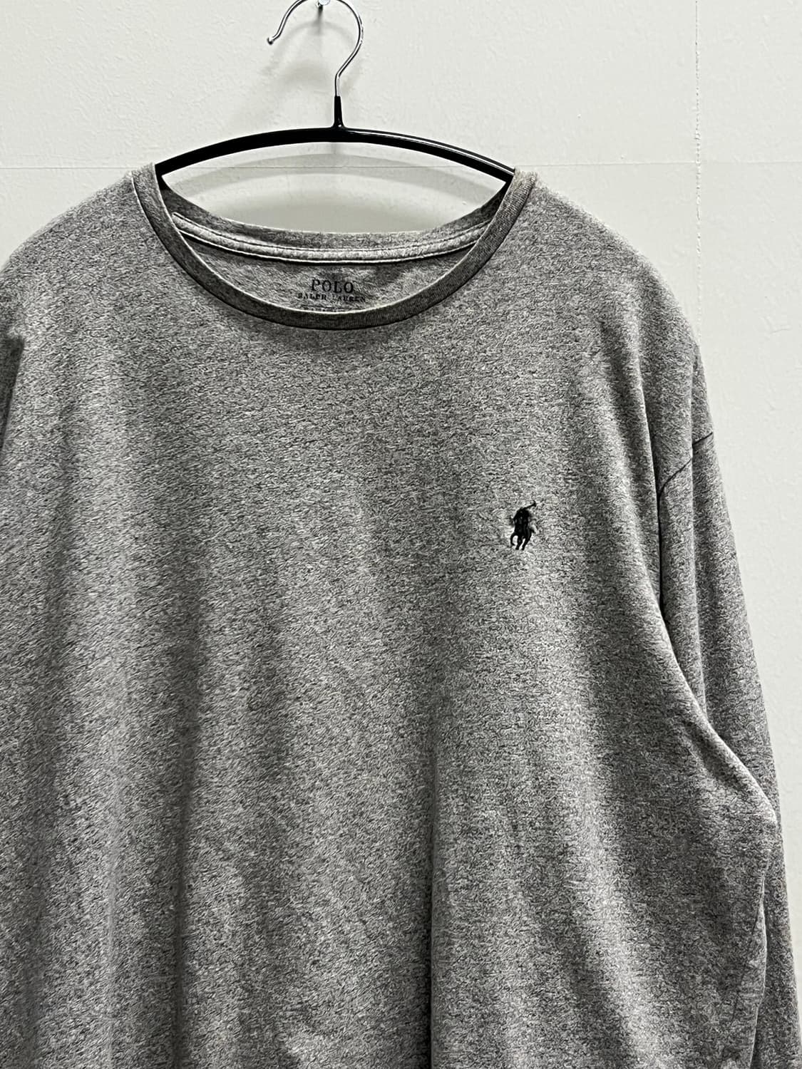 폴로 랄프로렌 롱 슬리브 그레이 상품이미지3
