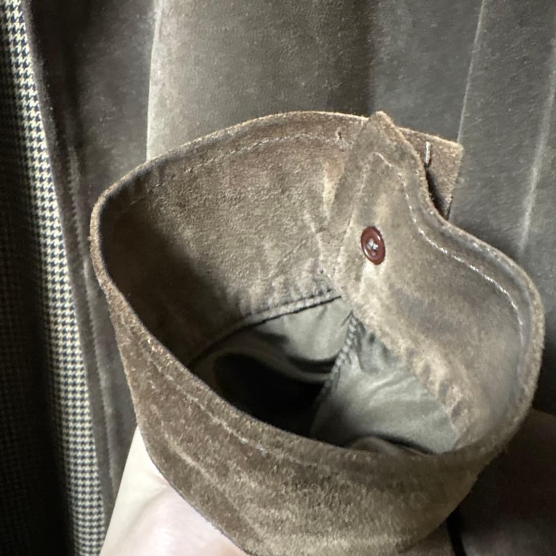 브룩스 브라더스 스웨이드 카코트 상품이미지3