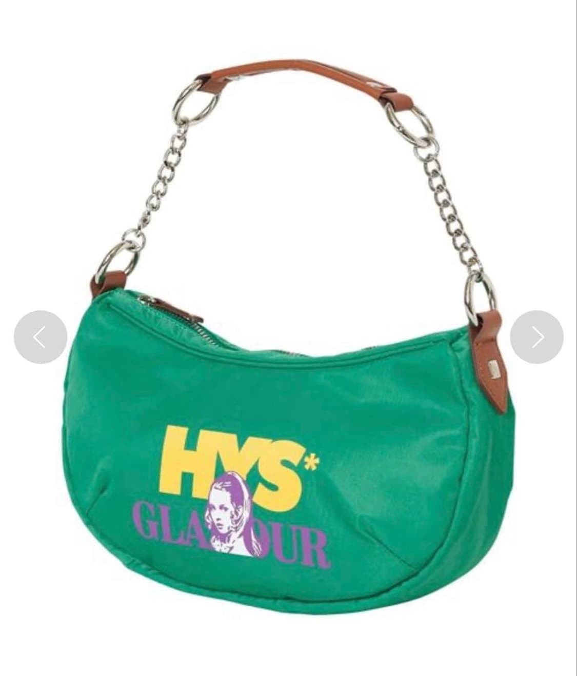 히스테릭 글래머 HYS 로고 나일론 체인 숄더백 상품이미지1