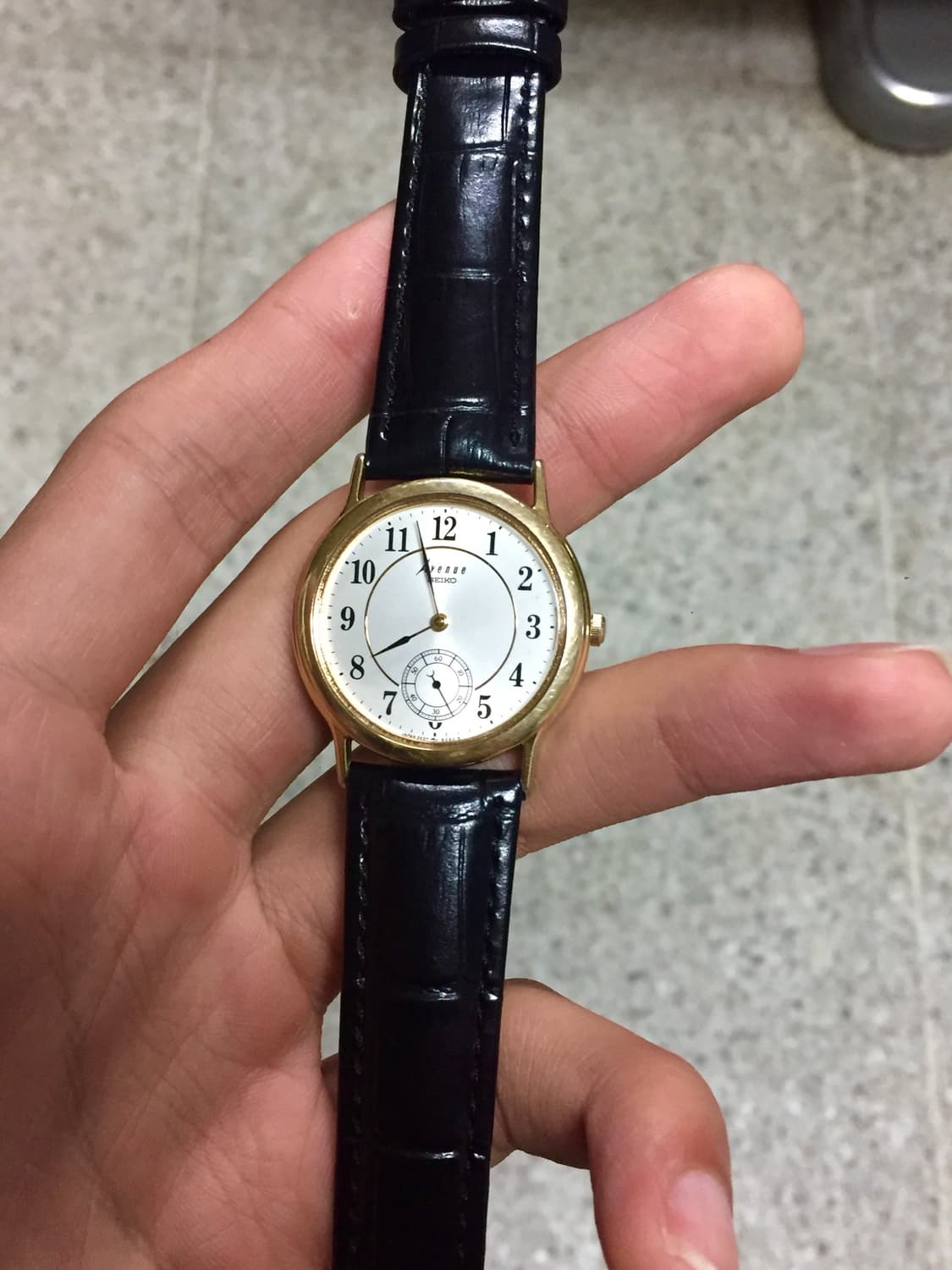90s Seiko avenue quatz gold 상품이미지3
