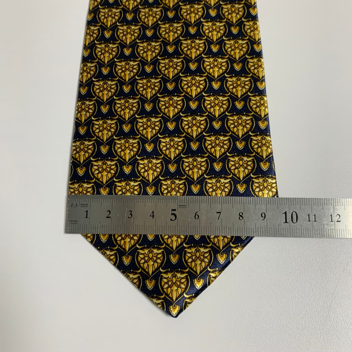 입생로랑(YSL) 새상품급 명품넥타이 정장패션 100실크 9.5cm 상품이미지10