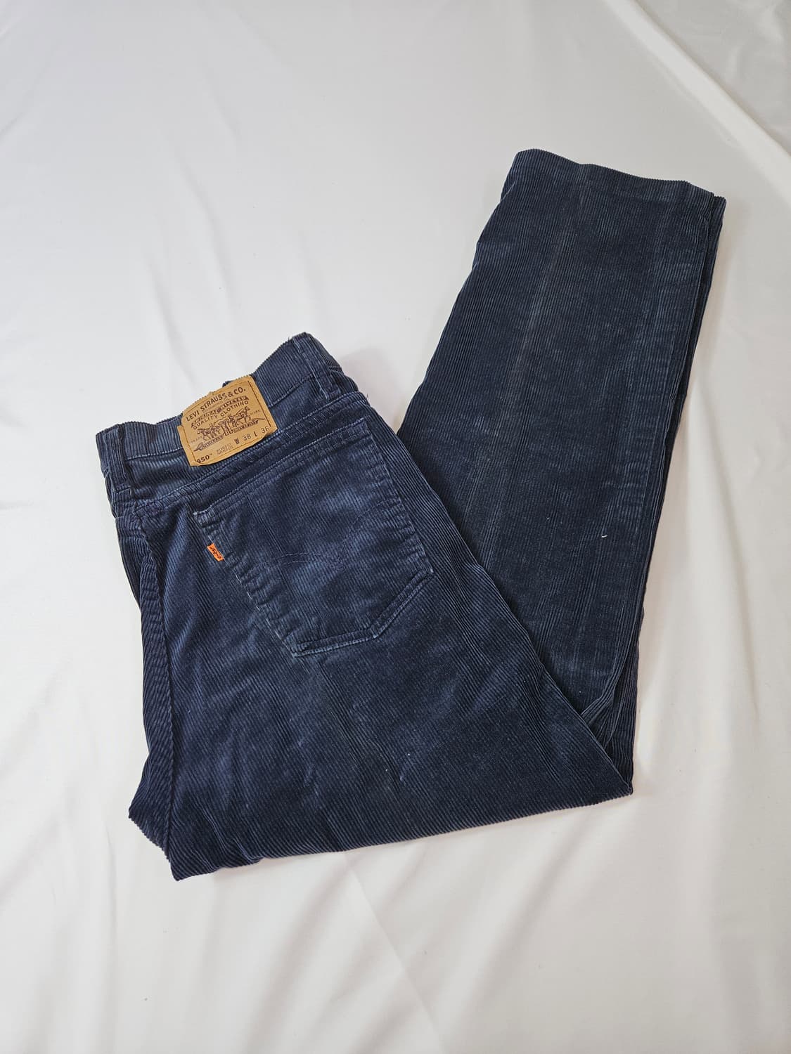 90s 리바이스 550 오렌지탭 코듀로이 팬츠 빈티지 38 상품이미지1