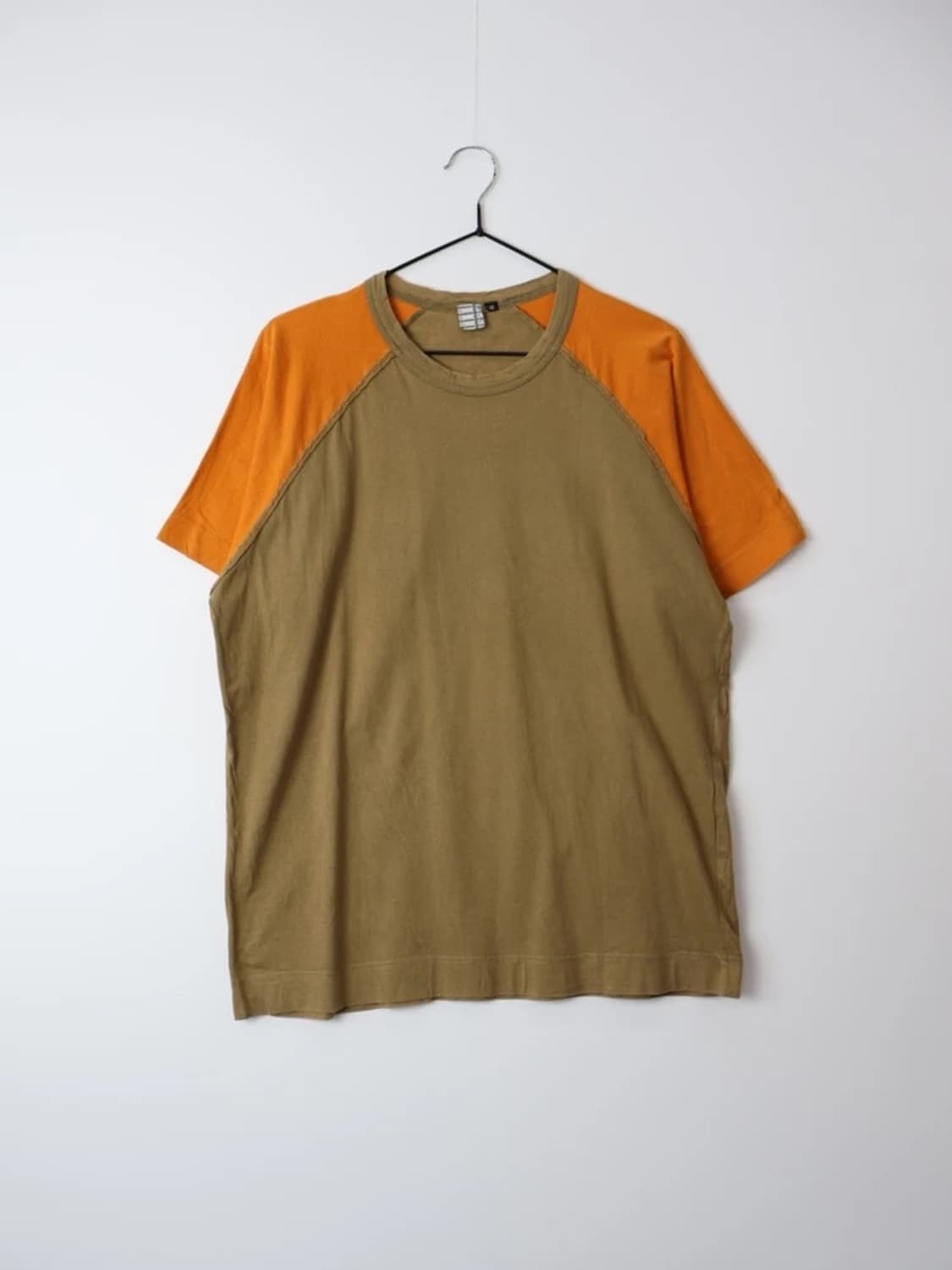 Comme Ca Raglan Two Tone T-Shirt 상품이미지3
