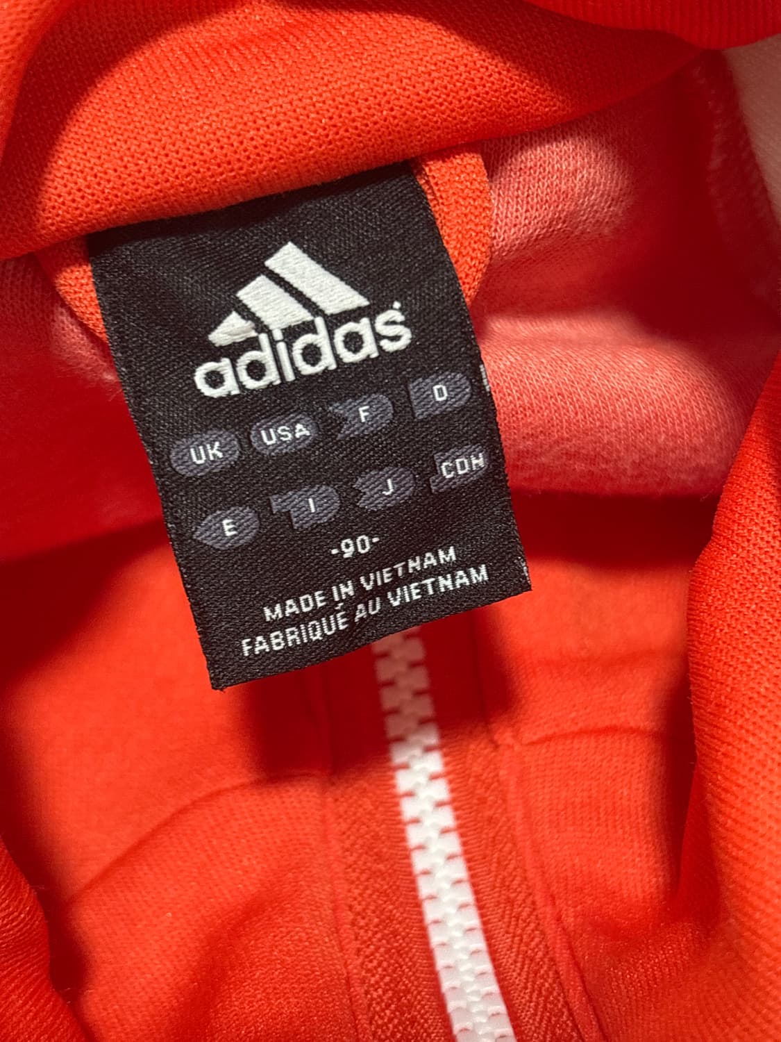 아디다스 트랙탑 져지 오렌지 배색 상품이미지2