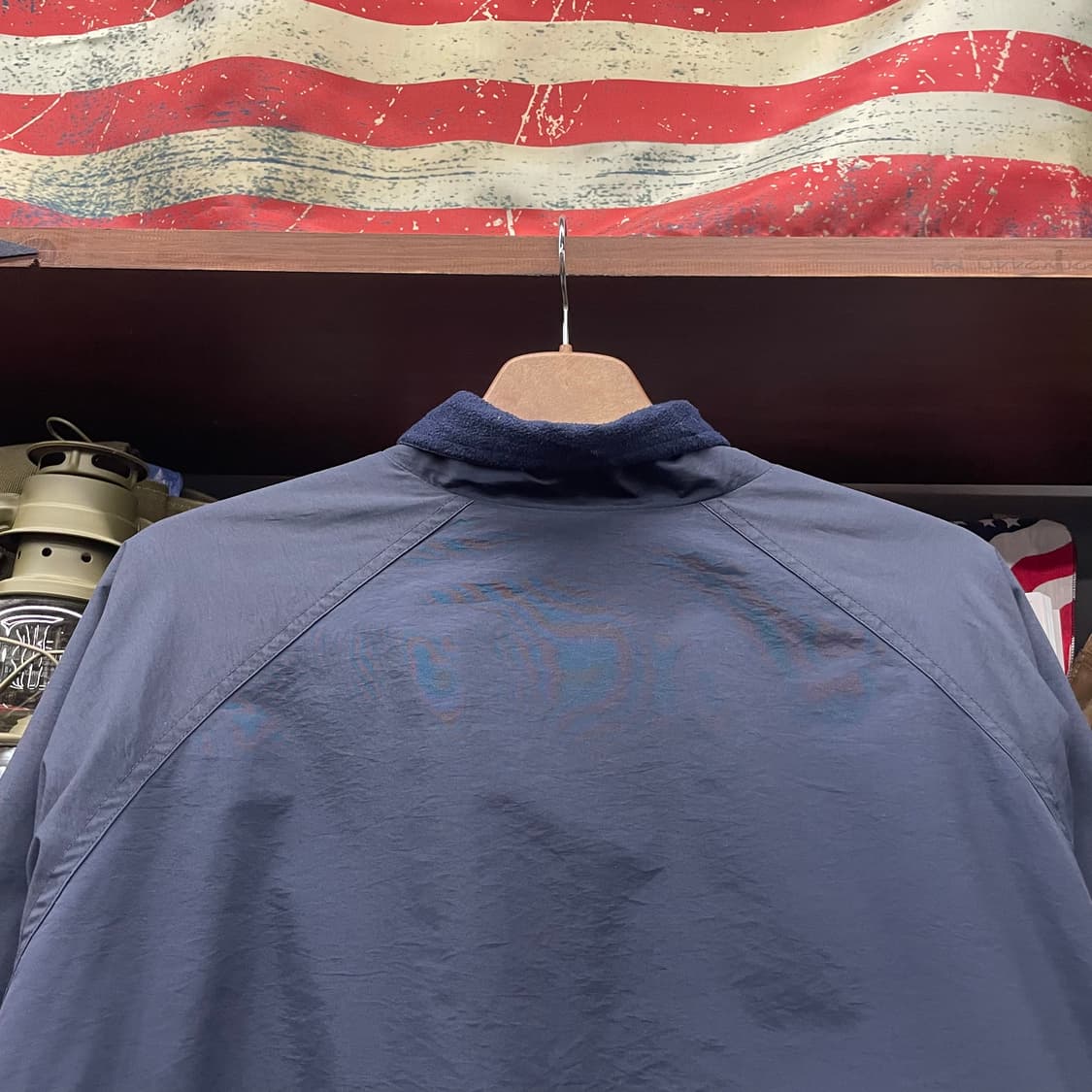 90s 폴로 랄프로렌 폴리쉘 블루종 자켓 컨트리 상품이미지4