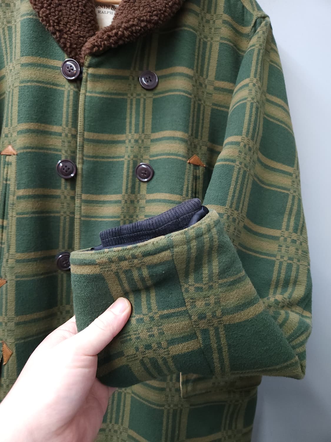 폴로 랄프로렌 데님 앤 서플라이 더블 브레스티드 덱 코트 상품이미지5