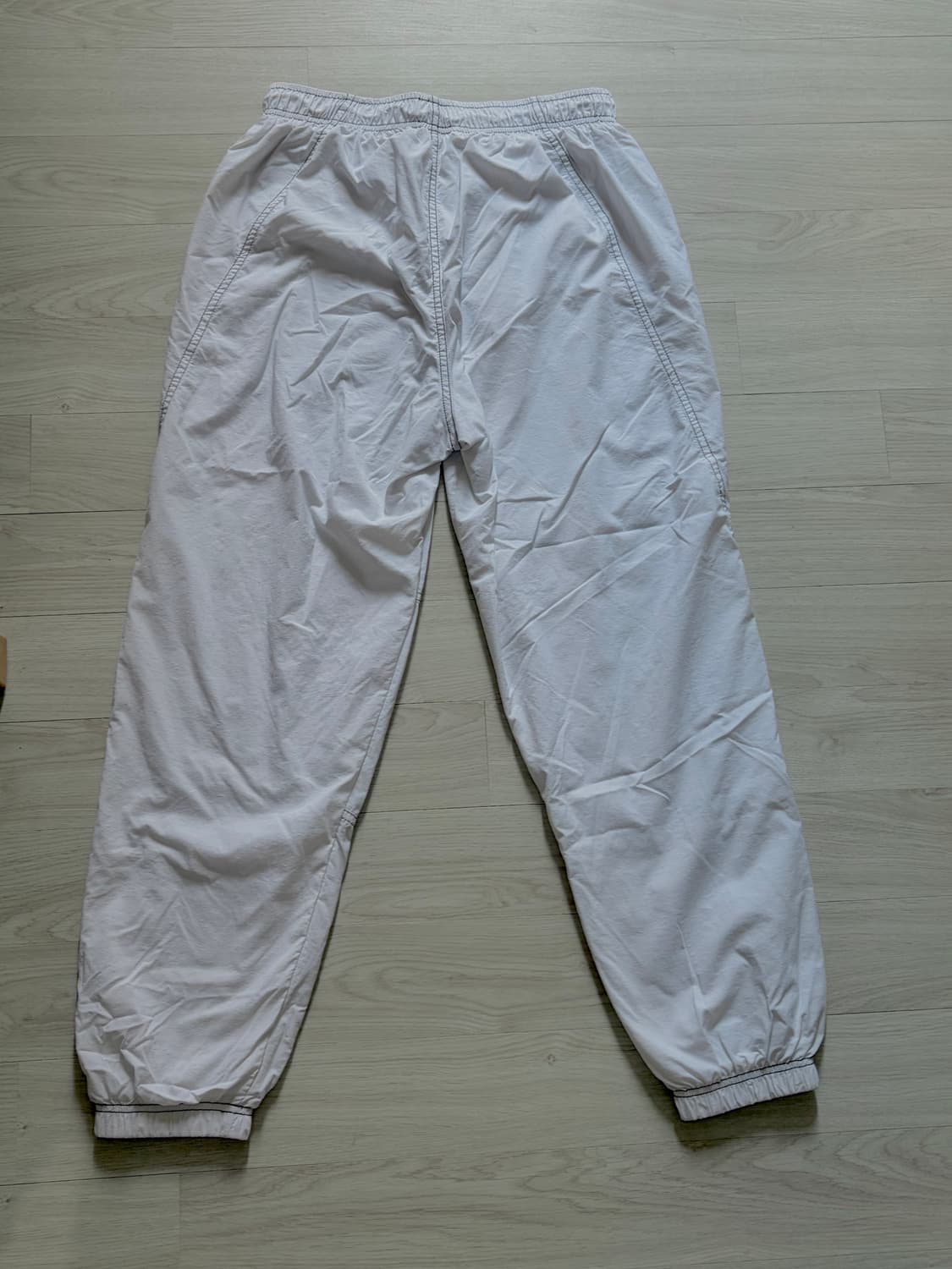 나이키 스우시 우븐 조거팬츠 화이트M 상품이미지2