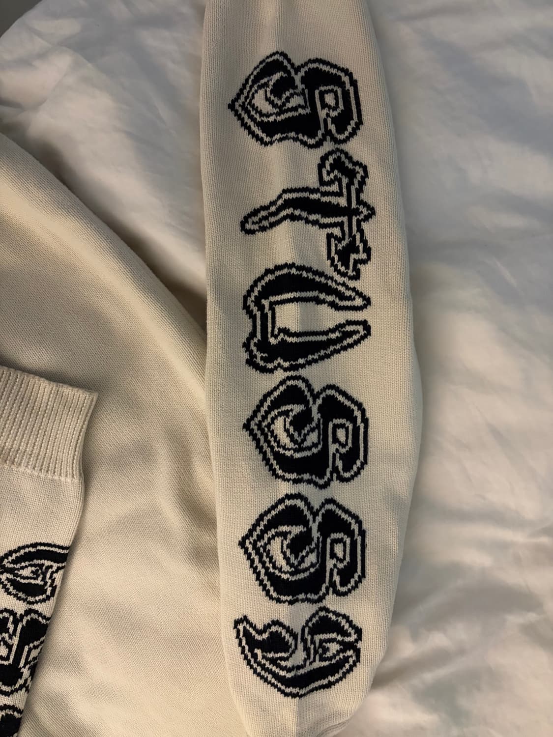 스투시 아이보리 니트 상품이미지3