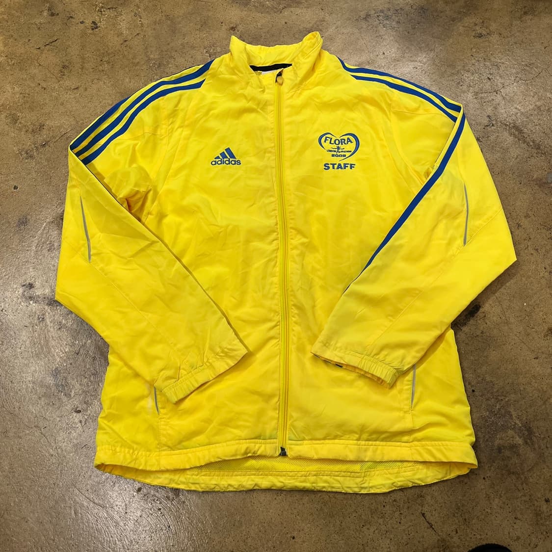 [정품/M] 아디다스 옐로우 트랙탑 바람막이 b17 상품이미지2