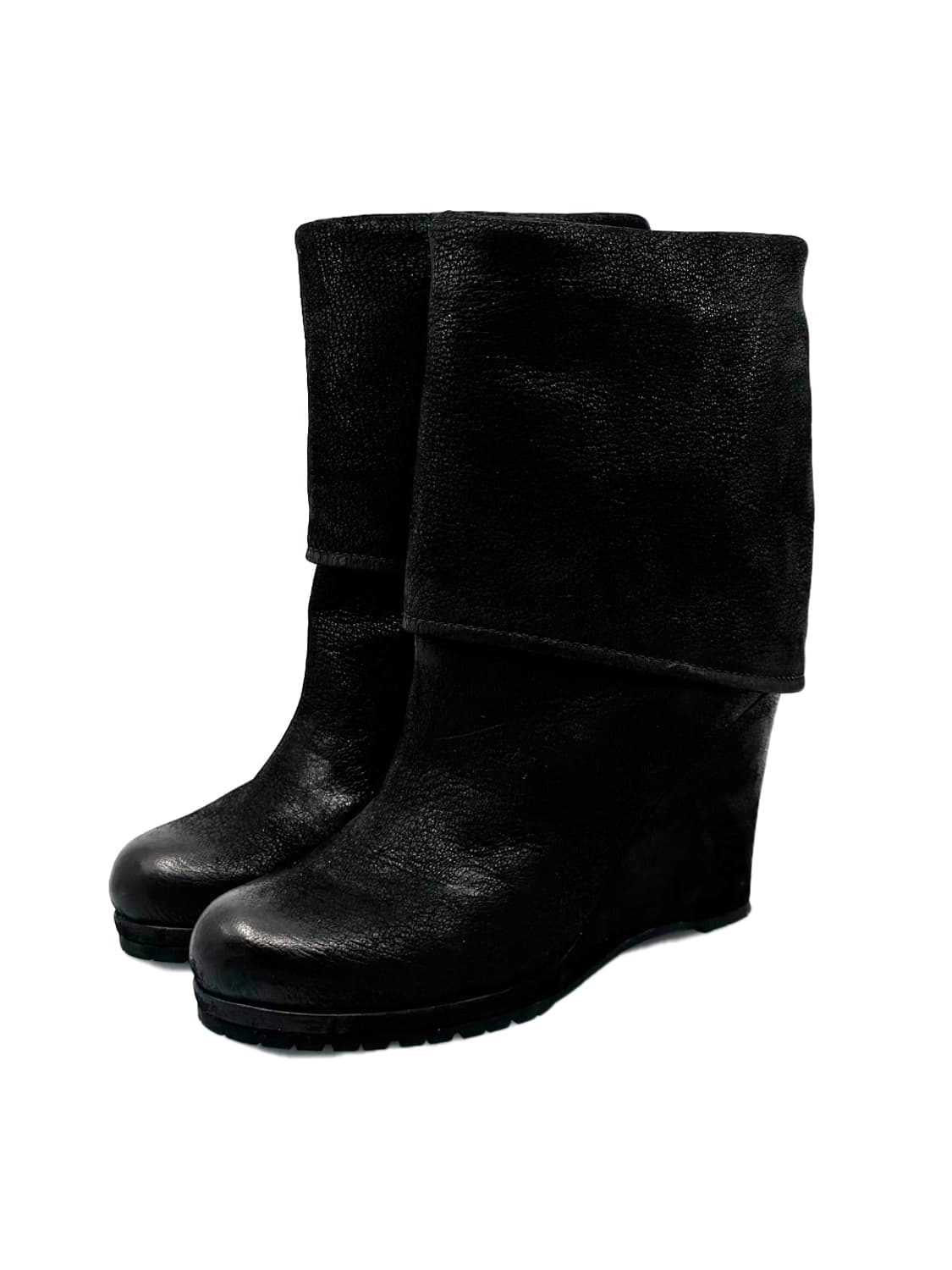 Prada  Leather Wedge 2way Boots/ 36 상품이미지1