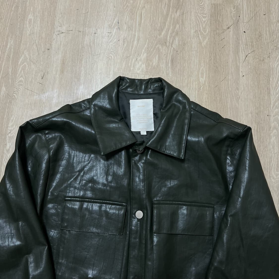 비컴 남성 클래식 라이더 가죽자켓 L/100  상품이미지2