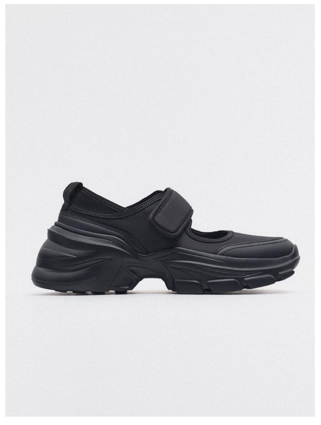 Zara sports 벨티드 메리제인 플랫폼 (EU 38/245) 상품이미지1