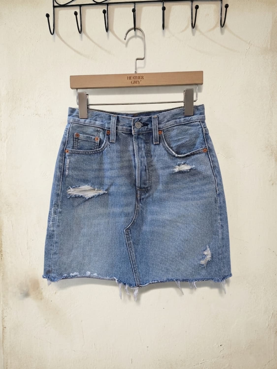 리바이스 데님 미니 스커트 25 상품이미지1
