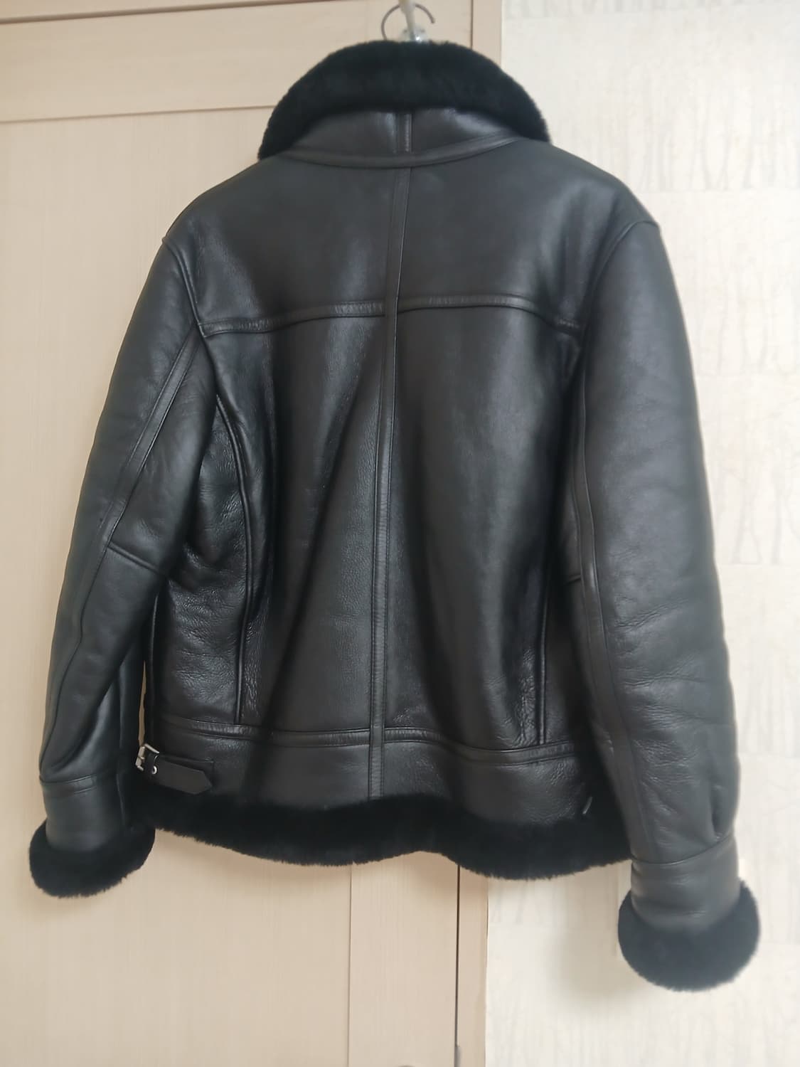 스페로네 블랙 리얼무스탕  상품이미지2