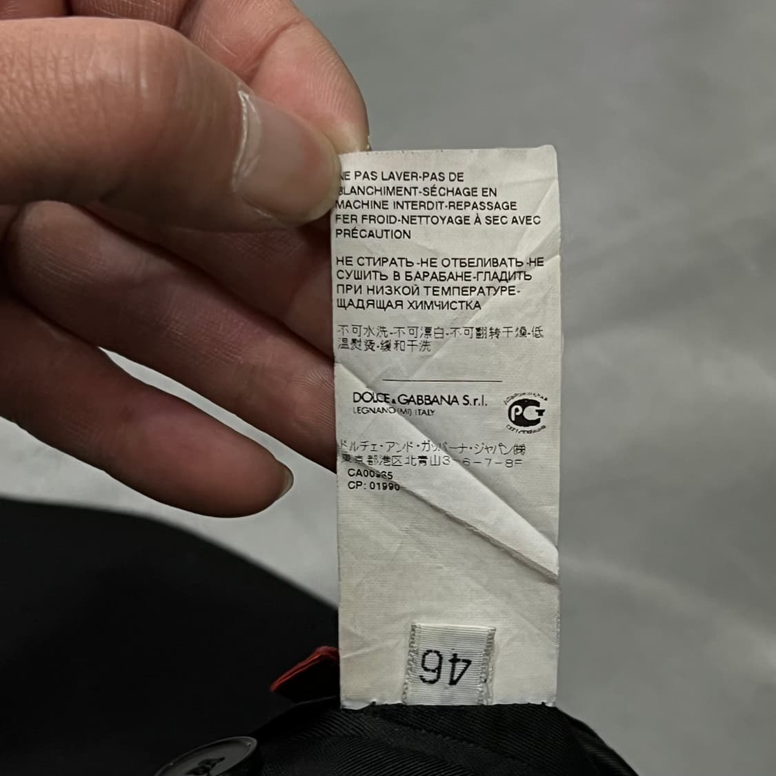 돌체앤가바나 투버튼 블레이저 y15776  상품이미지10