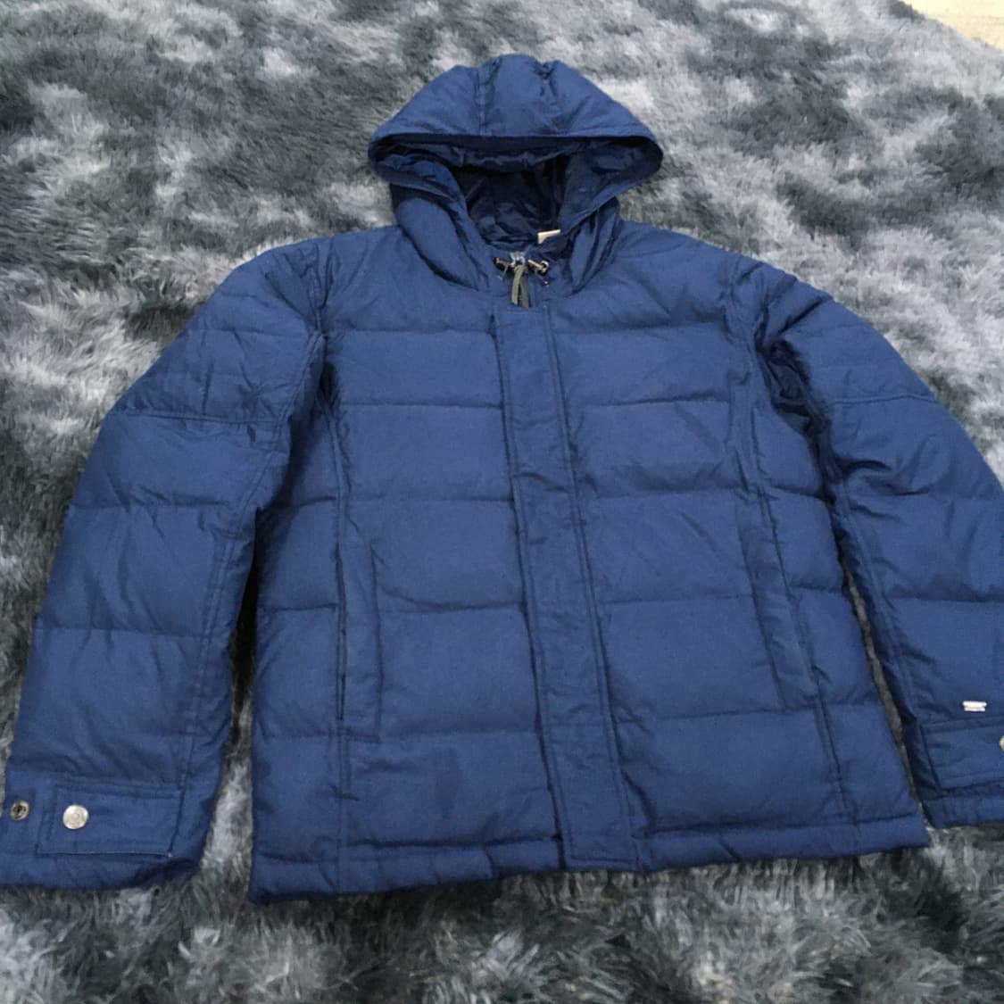 투티/0290 리바이스 진스 패딩 네이비 후드 집업 상품이미지2