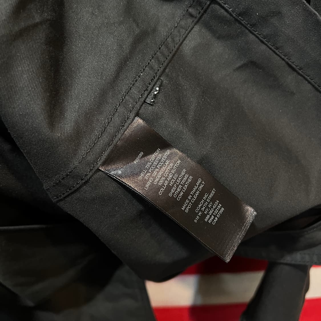 Coach 코치 트렌치 코트 상품이미지4