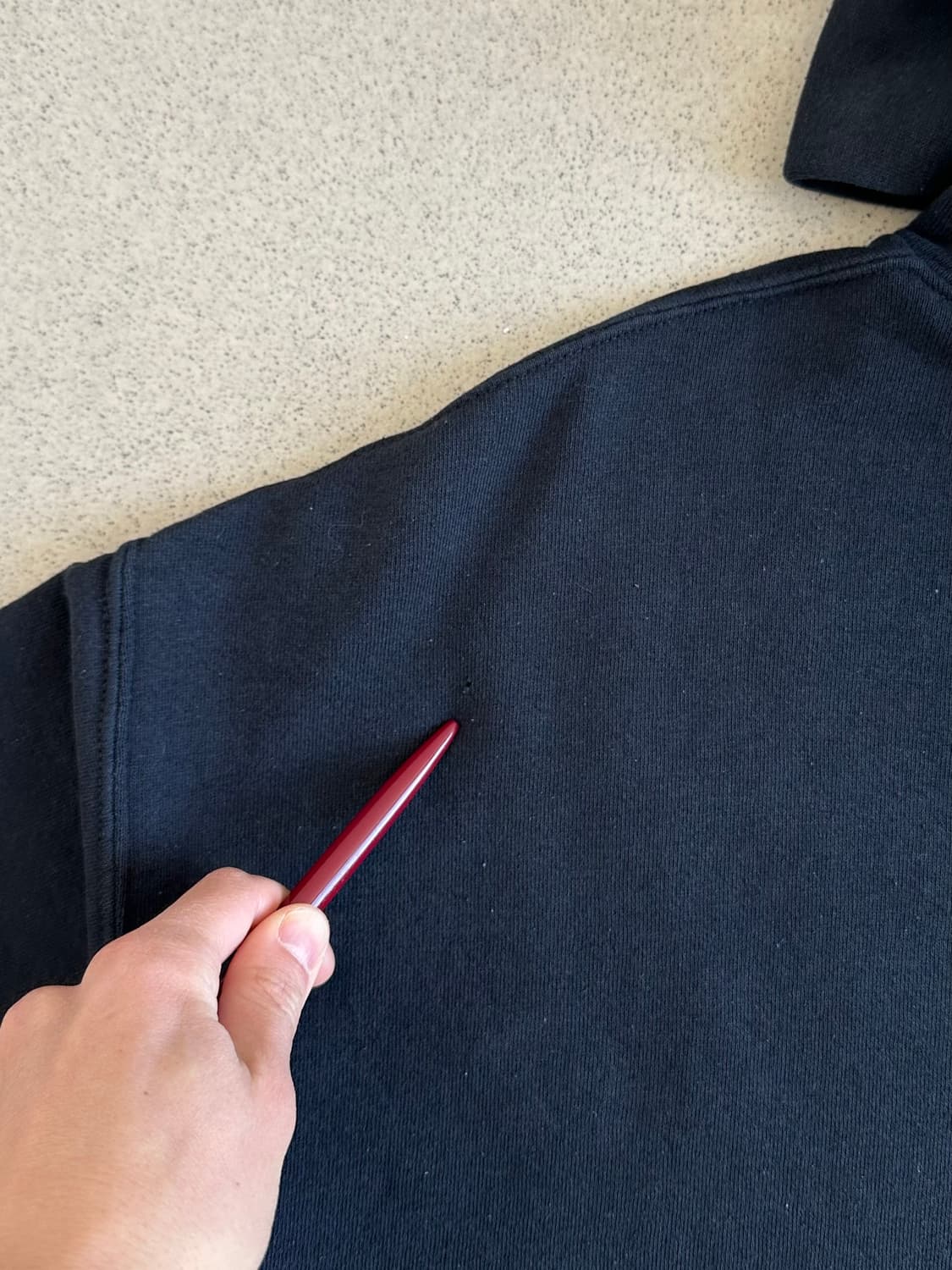 00s 빈티지 러셀 후드집업 블랙 XL 상품이미지8