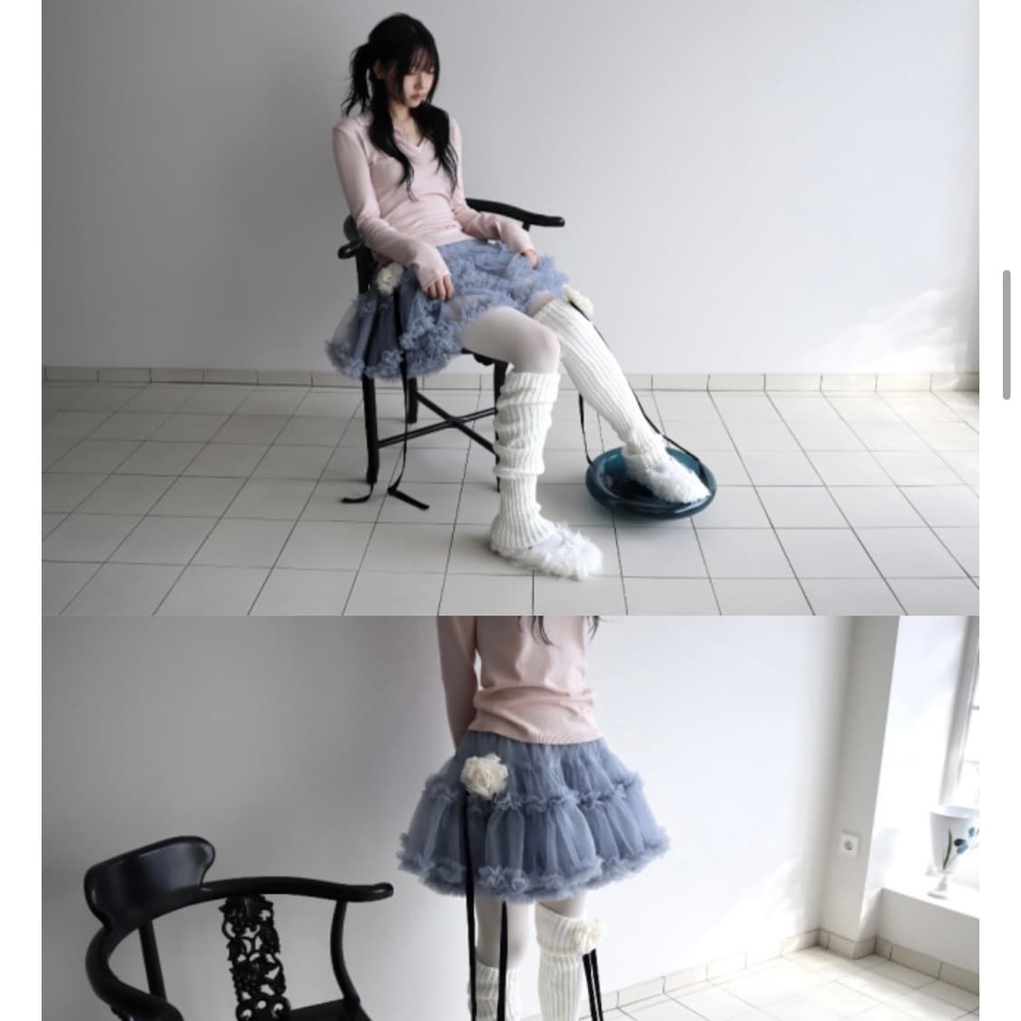 샤스커트 (갸루,리즈리사깔) 상품이미지1