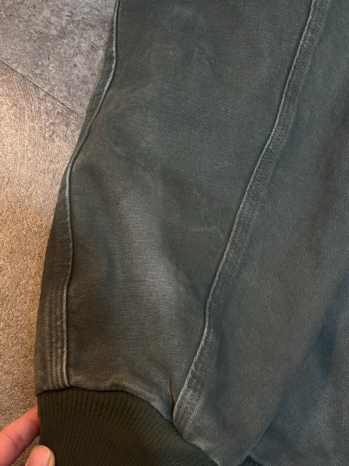 carhartt 칼하트 모스그린 덕 액티브 자켓 j25 mos  상품이미지8